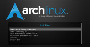 Know you Arch Linux? No, i will you the discover